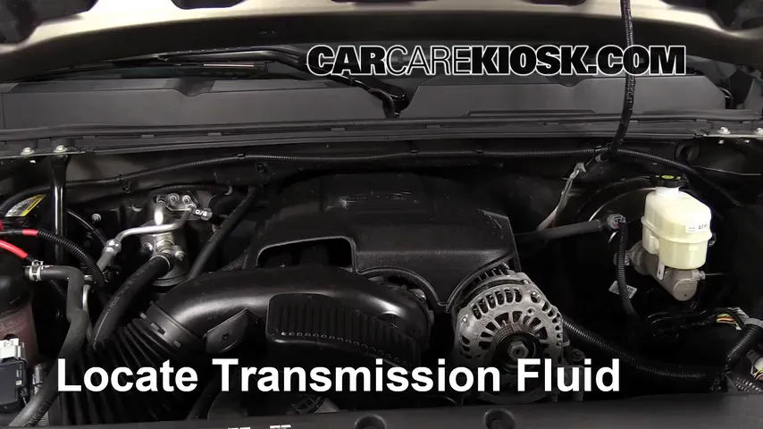 2013 Chevrolet Silverado 1500 LT 5.3L V8 FlexFuel Crew Cab Pickup Líquido de transmisión Agregar líquido